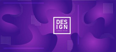 Sıvı Renk gradyan arka plan tasarımı. Akışkan gradyan bileşimi. Gelecekçi tasarım posterleri.