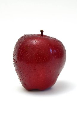 lezzetli taze kırmızı elmalar