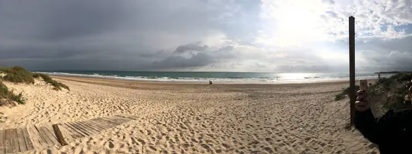 Provinsi Cdiz Pantai Yang Paling Indah Andaluca Dan Mungkin Spanyol — Stok Foto