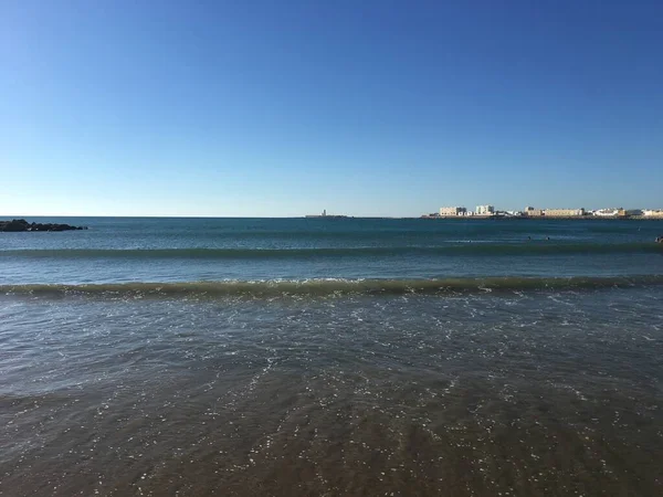 Provincia Cdiz Spiagge Più Belle Dell Andaluca Probabilmente Della Spagna — Foto Stock