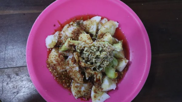 ケトプラーク フードケトプラークはケトプラークとインドネシアのオリジナルフードで作られた食べ物です — ストック写真