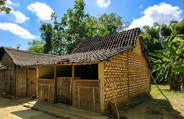 Rumah Rumah Tradisional Kepulauan Sapeken Kabupaten Sumenep Jawa Timur — Stok Foto