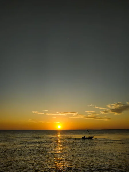 Beau Coucher Soleil Sur Les Îles — Photo