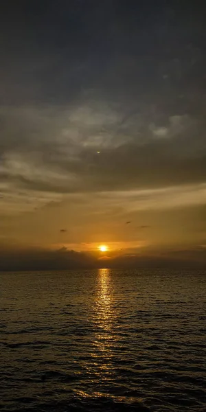Nádherný Západ Slunce Ostrovech — Stock fotografie