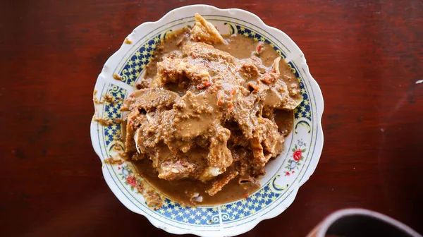 Rujak Cingur Which Widely Sold Sumenep Indonesia One Typical Foods — Stock Fotó
