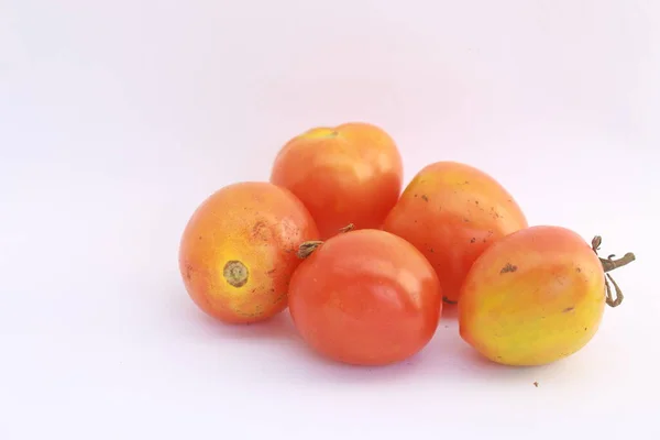 Close Fresh Persimmon Tomato — Stock Photo, Image