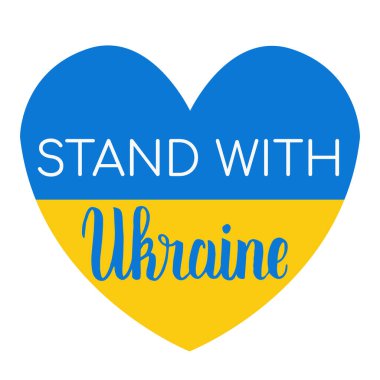 Ukrayna, Ukrayna konsept illüstrasyonundan yanayım. Uluslararası protesto, Ukrayna 'ya karşı savaşı durdurun. Ukrayna 'yı Rusya' dan kurtar. 