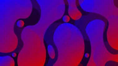 Çağdaş 3D soyut arka plan ve fütüristik tasarım. Dijital teknoloji çizimleri. Pankart ve posterler için modaya uygun bir şablon.