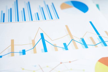 Grafik kâğıdı. Finansal kalkınma, Bankacılık Hesabı, İstatistik, Yatırım Analitik Araştırma Veri Ekonomisi, Borsa İşletmeleri Bürosu Toplantı Konsepti.