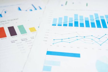Grafik kâğıdı. Finansal kalkınma, Bankacılık Hesabı, İstatistik, Yatırım Analitik Araştırma Veri Ekonomisi, Borsa İşletmeleri Bürosu Toplantı Konsepti.