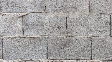 Cüruf briket tuğla işi. Kabarık çimento