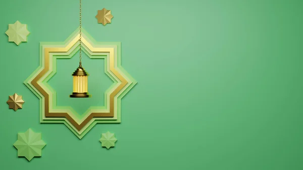 Eid Mubarak Festival Design Saluto — Foto Stock