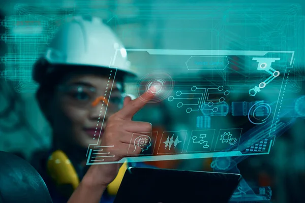 Endüstriyel robotları kontrol etmek için geleceğin teknolojisi..