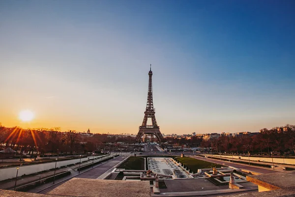 Sunset Paris France — Fotografia de Stock