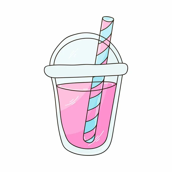 Dulce Postre Elemento Gráfico Para Diseño Ilustración Estilo Dibujo Mano — Vector de stock