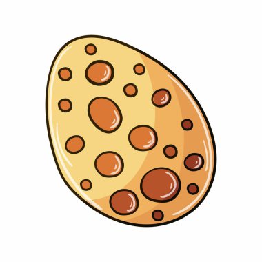 Jurasik dönemin dinozorları. Elle çizilmiş bir resim. Tasarımın için çocuk çizimleri. Simge, iğne, çıkartma. Dino yumurtası