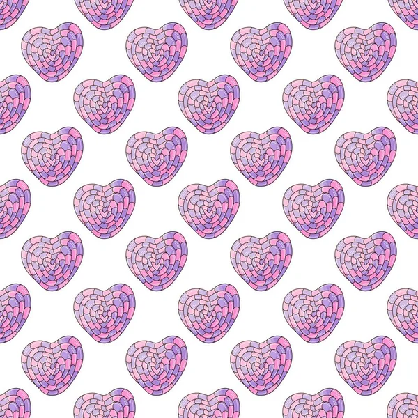 Cute Pattern Sweets Rainbow Lollipops Seamless Pattern Candies Print — Stok Vektör
