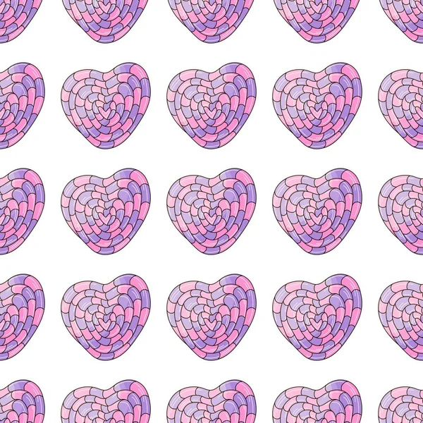 Cute Pattern Sweets Rainbow Lollipops Seamless Pattern Candies Print Design — Stok Vektör