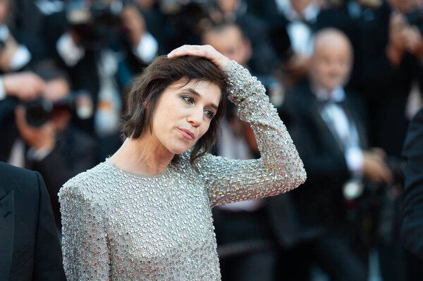 CANNES, FRANCE - MAY 17: Actor Charlotte Gainsbourg attends the "Ismael's Ghosts (Les Fantomes d'Ismael)" screening and Opening Gala during the 70th annual Cannes Film Festival