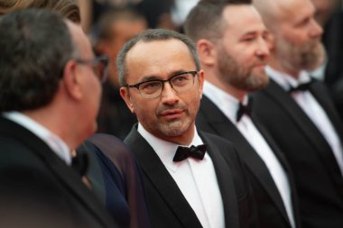 CANNES, FRANCE 18 Mayıs 2017 Andrej Zvjagincev 70. Geleneksel Cannes Film Festivali sırasında 