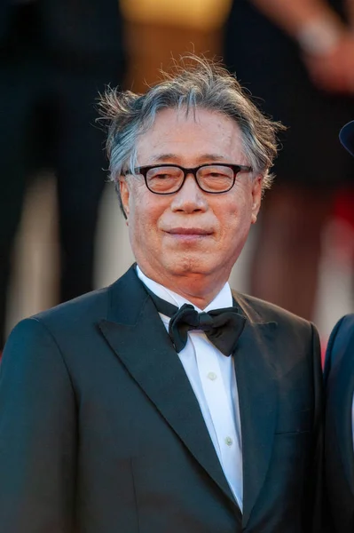 Cannes Franța Mai Actorul Byung Heebong Participă Proiecția Okja Cadrul — Fotografie, imagine de stoc