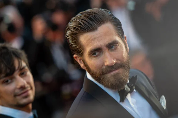 CANNES, FRANCE - 19 Mayıs: Aktör Jake Gyllenhaal 70 'inci yıllık Cannes Film Festivali sırasında 
