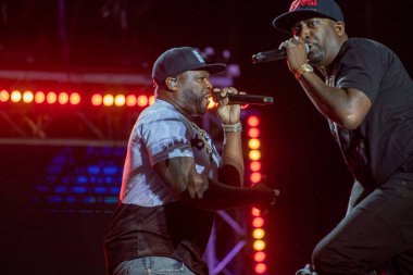 YEREVAN, ARMENYA. Temmuz 01: Curtis Jackson, diğer adıyla 50 Cent 