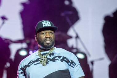 YEREVAN, ARMENYA. Temmuz 01: Curtis Jackson, diğer adıyla 50 Cent 