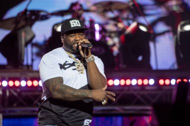 YEREVAN, ARMENYA. Temmuz 01: Curtis Jackson, diğer adıyla 50 Cent 