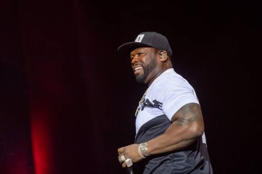 YEREVAN, ARMENYA. Temmuz 01: Curtis Jackson, diğer adıyla 50 Cent 