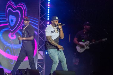 YEREVAN, ARMENYA. Temmuz 01: Curtis Jackson, diğer adıyla 50 Cent 