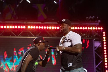 YEREVAN, ARMENYA. Temmuz 01: Curtis Jackson, diğer adıyla 50 Cent 