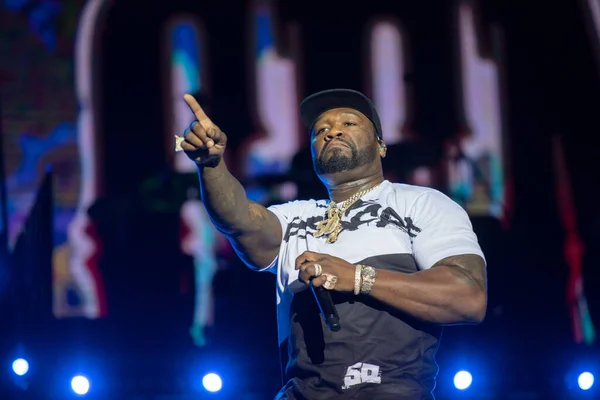 YEREVAN, ARMENYA. Temmuz 01: Curtis Jackson, diğer adıyla 50 Cent 