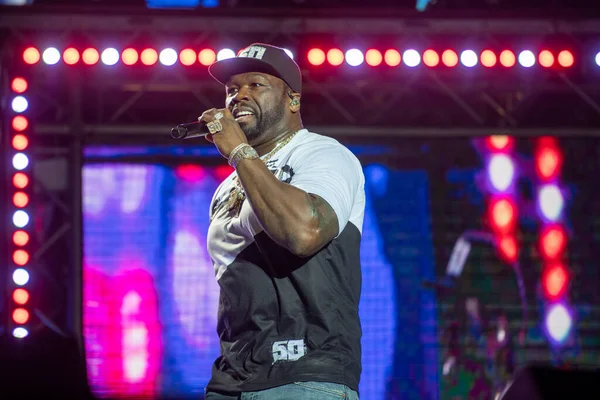 YEREVAN, ARMENYA. Temmuz 01: Curtis Jackson, diğer adıyla 50 Cent 