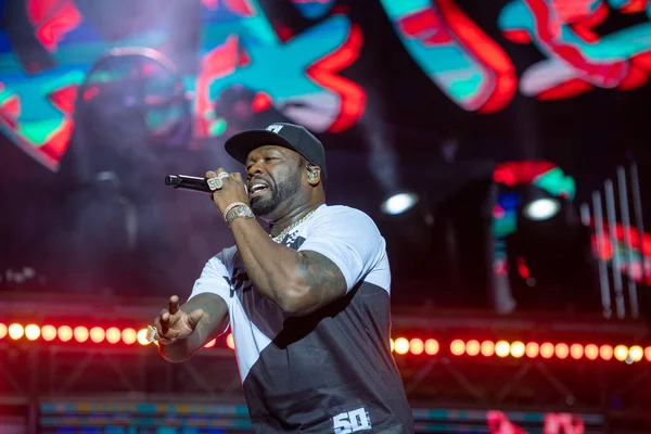 YEREVAN, ARMENYA. Temmuz 01: Curtis Jackson, diğer adıyla 50 Cent 