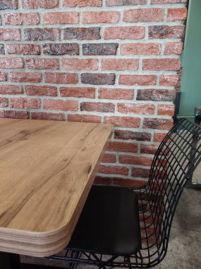 Kafenin klasik tarzı.