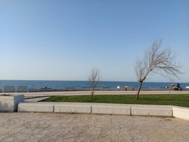 Yaz günü deniz manzarası