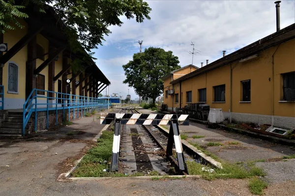 Ferrovia Milano Ferrocarril Milán — Foto de Stock