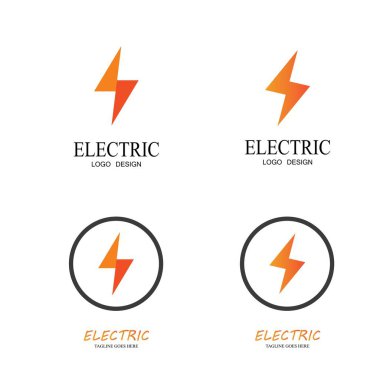 Birçok amaç için logo şablonu ışıklandırılıyor