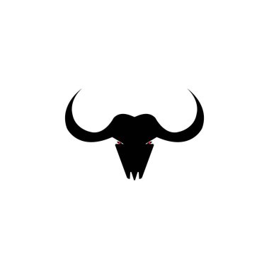 Boğa boynuzu logosu ve sembol simge simgeleri uygulaması