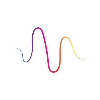 Ses dalgaları vektör çizim şablonu