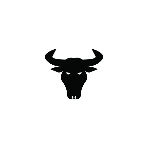 Bull Horn Logotyp Och Symbol Mall Ikoner App — Stock vektor