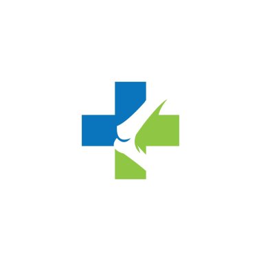 Kemik logo vektör şablonu