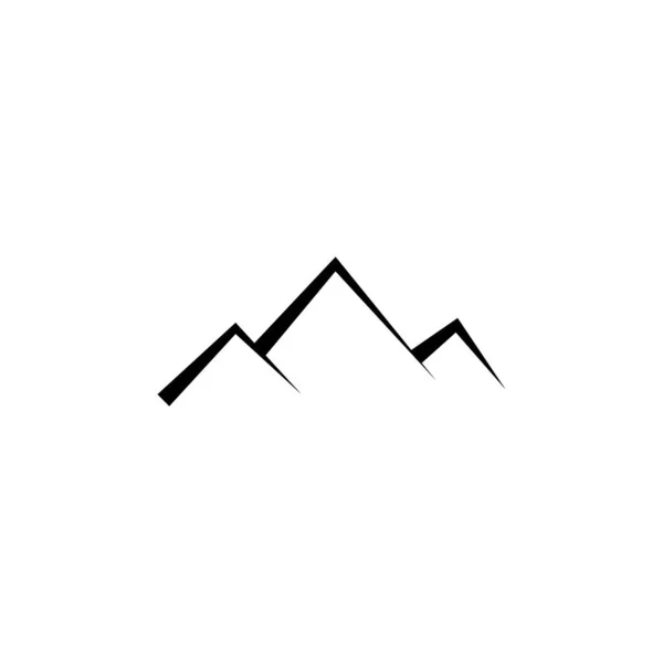 Рисунок Векторной Иллюстрации Логотипа Горы — стоковый вектор