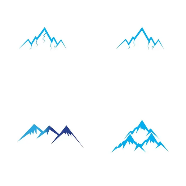 Рисунок Векторной Иллюстрации Логотипа Горы — стоковый вектор