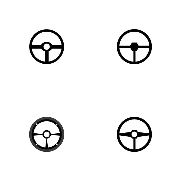 方向盘标识矢量设计图标 — 图库矢量图片