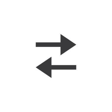 Ok vektör illüstrasyon simgesi Logo Şablonu tasarımı