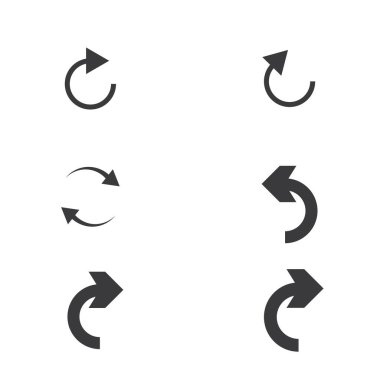 Ok vektör illüstrasyon simgesi Logo Şablonu tasarımı