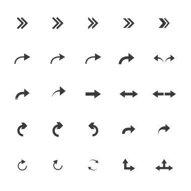 Ok vektör illüstrasyon simgesi Logo Şablonu tasarımı