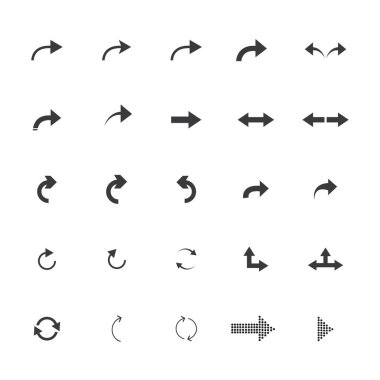 Ok vektör illüstrasyon simgesi Logo Şablonu tasarımı